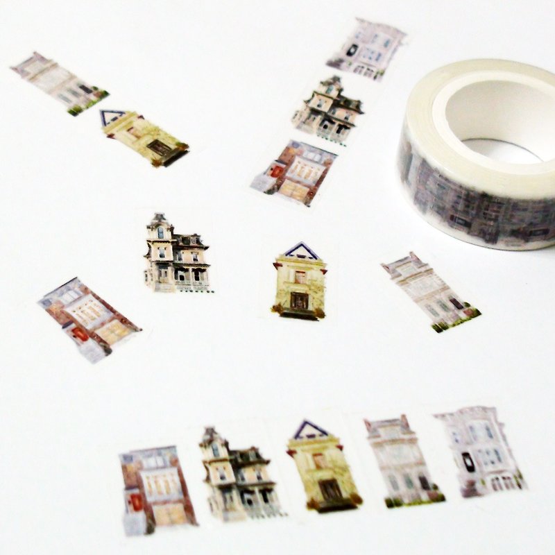 Masking Tape Sweet Homes - มาสกิ้งเทป - กระดาษ 