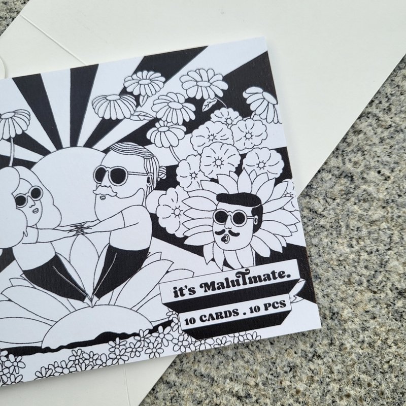 Postcard Book | 明信片書 | 10 張 - 刊物/書籍 - 紙 