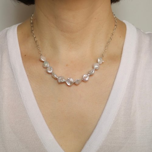 パール ロングネックレス（069694-069695） ｜ women