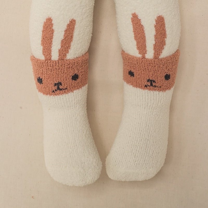 Happy Prince Korean-made Allo baby warm pantyhose socks set - Baby Socks - Polyester Red