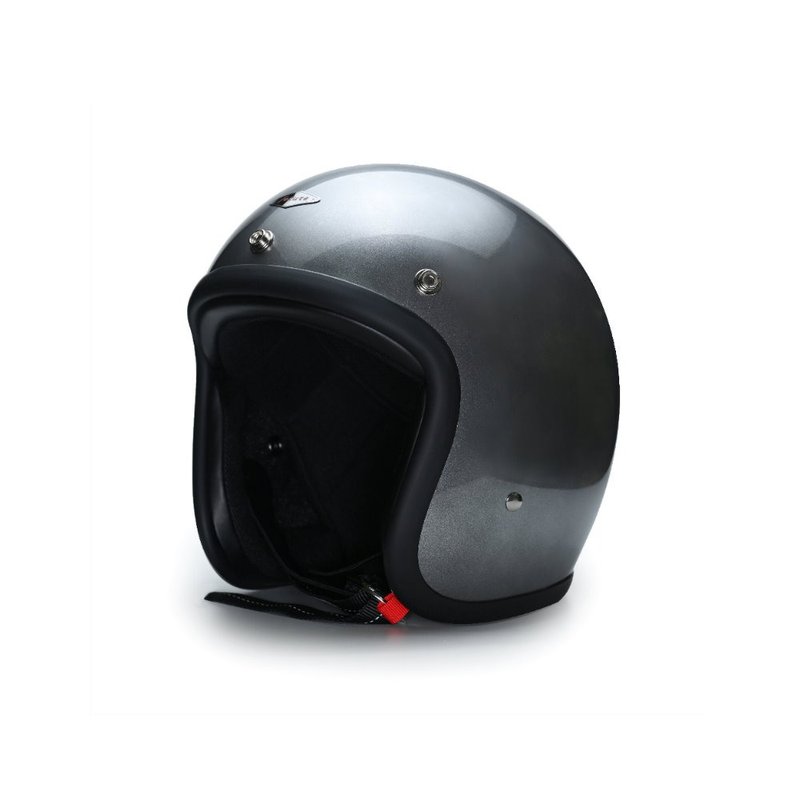 FETURE飛喬-500TX-Compact Shell-小帽體安全帽-亮光深曜銀 - 安全帽 - 其他材質 銀色