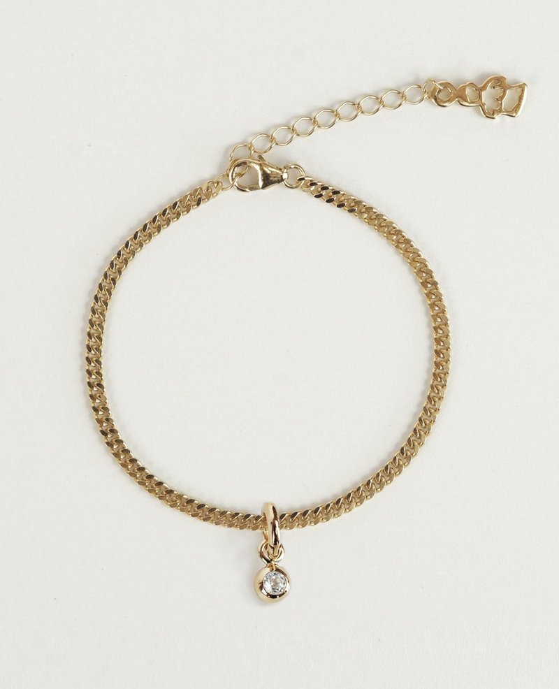 (Open on Museum) Only Bracelet Gold Edition length: 5-6.5 inch - สร้อยข้อมือ - เงินแท้ สีกากี