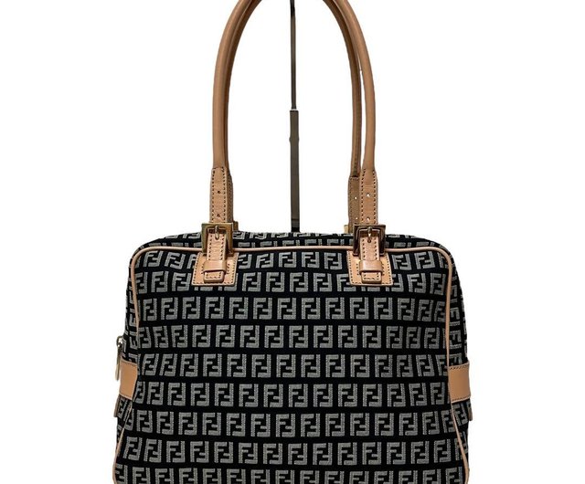 訳ありFENDIフェンディ ヴィンテージ ズッカ柄 ズッキーノ