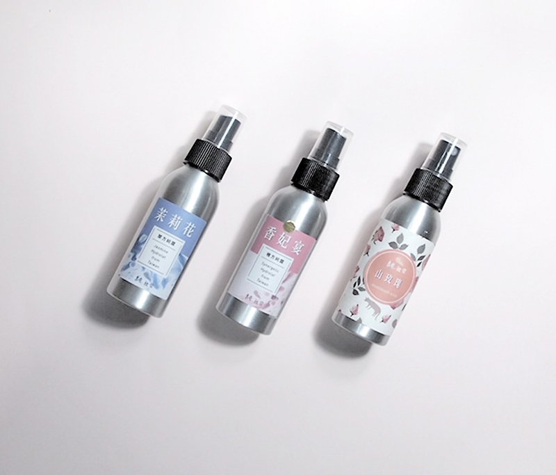 Three-piece natural fragrance hydrosol (optional hydrosol type) - Toners & Mists - Essential Oils Multicolor