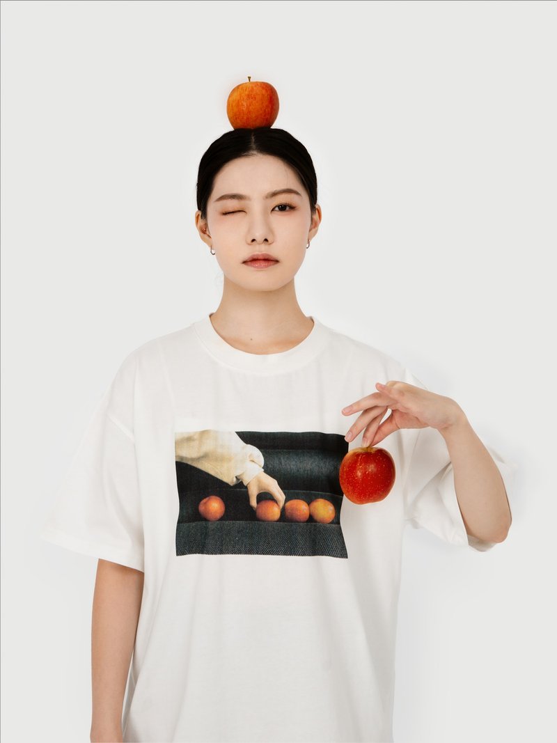 Choose your apple tee - Other - Cotton & Hemp White