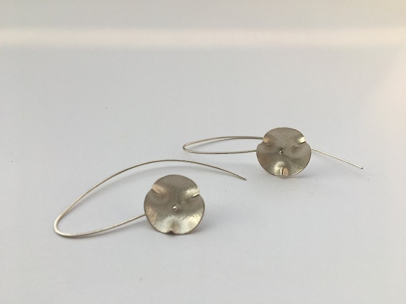 Flower Series-Handmade Sterling Silver Earrings Earrings Long Sterling Sterling Silver Goldwork Limited Valentine's Day - Earrings & Clip-ons - Other Metals Silver