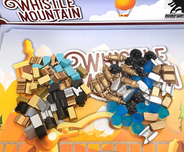 與Whistle Mountain 棋盤遊戲兼容的豪華資源代幣- 設計館Holy Tokens