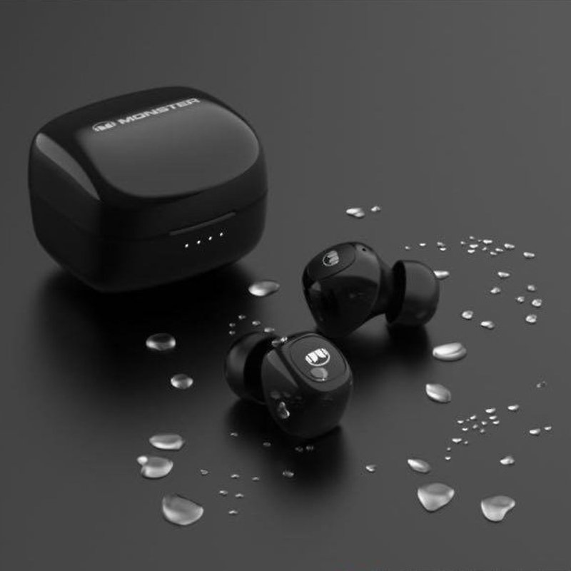 MONSTER - Monster N-Lite 110 True Wireless Bluetooth Headphones - Headphones & Earbuds - Other Materials 