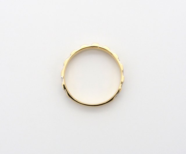 市松 K18 blackgold Ring ブラックゴールドリング 市松 K18 blackgold とは | Belluria