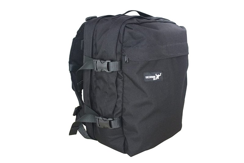 Greenroom136 - Rainmaker - Laptop backpack - Large - Black - 後背包/書包 - 防水材質 黑色