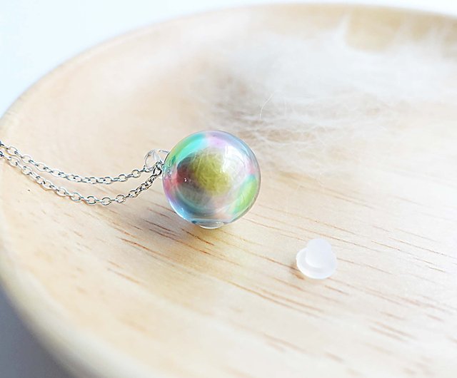 Soap Glass Necklace