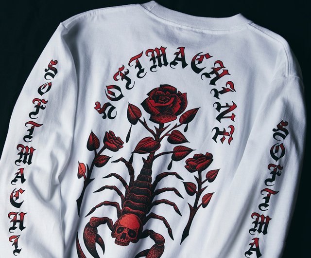 Softmachine Poison L/S T-SHIRT Scorpion Rose Tattoo Long Sleeve