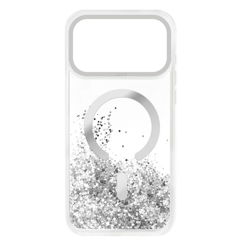 純色流沙 銀色防摔殼 磁吸版 iPhone 17 16 15 14 13 Pro Max - 手機殼/手機套 - 環保材質 銀色