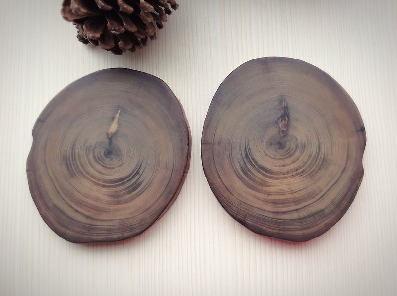 Diablo - cypress smell incense tea pad pendulum pad jewelry pad - ของวางตกแต่ง - ไม้ สีดำ