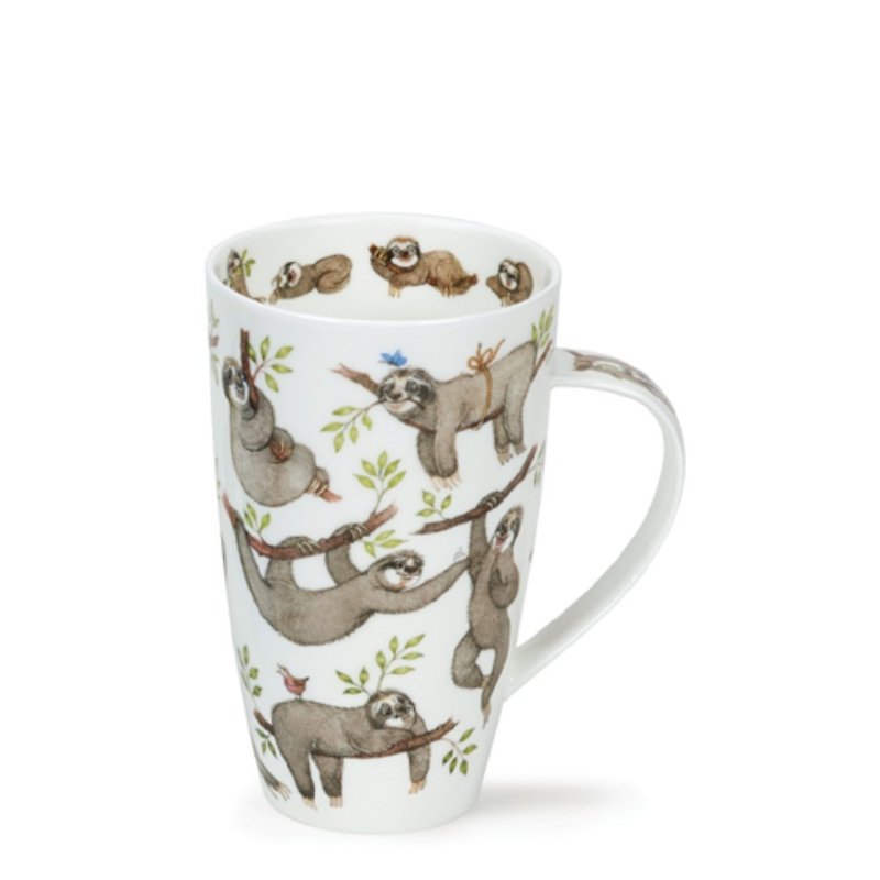 Sloth's daily life mug - Mugs - Porcelain 