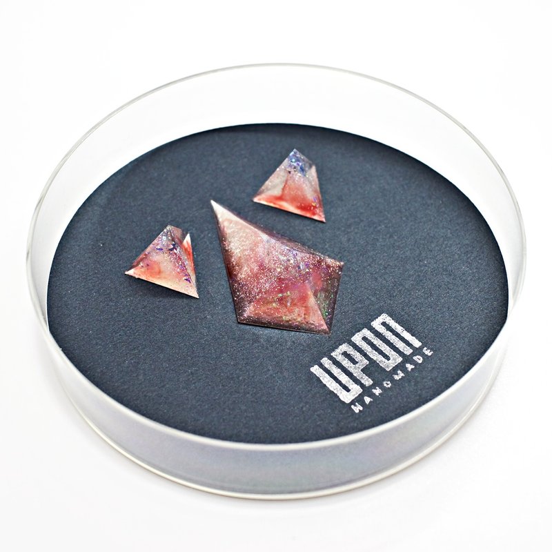 Gemstone (blood splash) - Other - Resin Multicolor