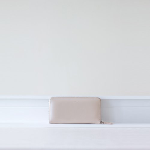 MeLLow - Round Zip Wallet - Champagne