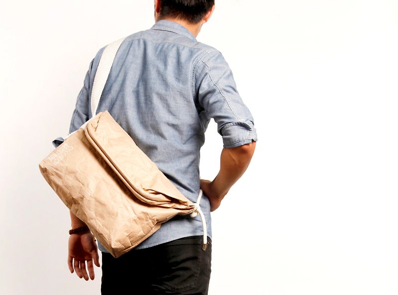 Pháin-Shoulder Bag (Red) - Messenger Bags & Sling Bags - Paper Khaki