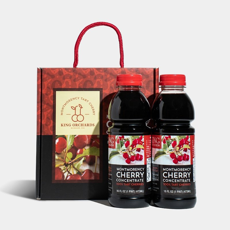 Double Happiness Gift Box Set (473ml x 2) - Fruit & Vegetable Juice - Concentrate & Extracts Red