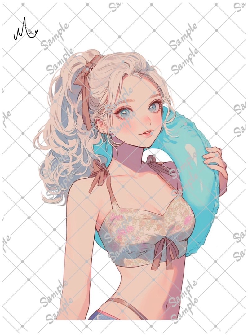 Original character stickers - สติกเกอร์ - กระดาษ 