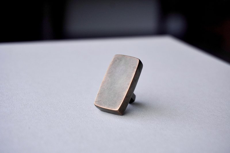 黃銅染黑長方形掛鉤 - 晾衫架/衣架 - 銅/黃銅 黑色