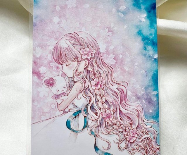 ポストカード】桜/椿モチーフ 6枚セット - ショップ Miri poupee