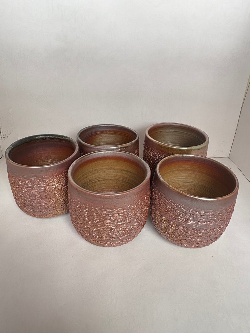 柴燒冰煙品茗杯 - 茶壺/茶杯/茶具 - 陶 