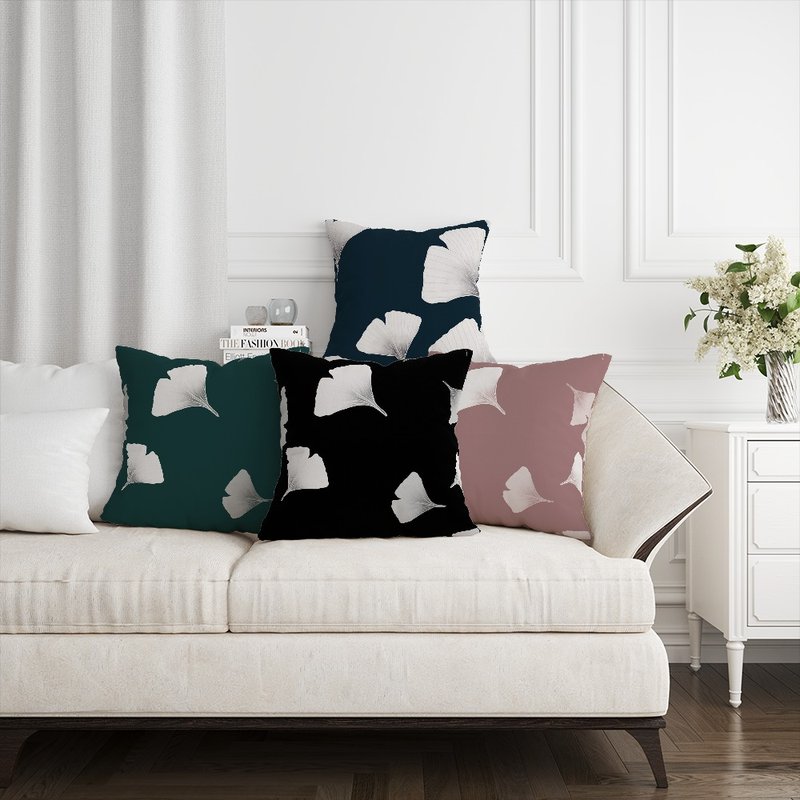 Original Printed Pillowcases (Three/Set) Snowflake Ginkgo - Pillows & Cushions - Polyester 