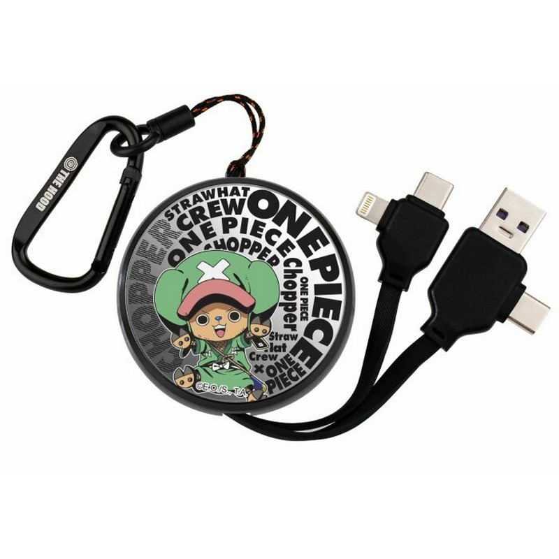 ONE PIECE -   Chopper PD Fast Charging Cable Lightning to TypeC - ที่ชาร์จ - วัสดุอื่นๆ ขาว