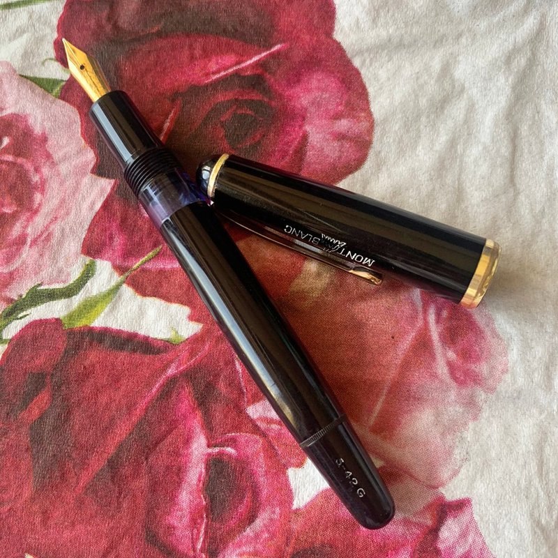 MONTBLANC 稀有古件萬寶龍經典鋼筆 3-42G - 鋼筆 - 其他金屬 黑色