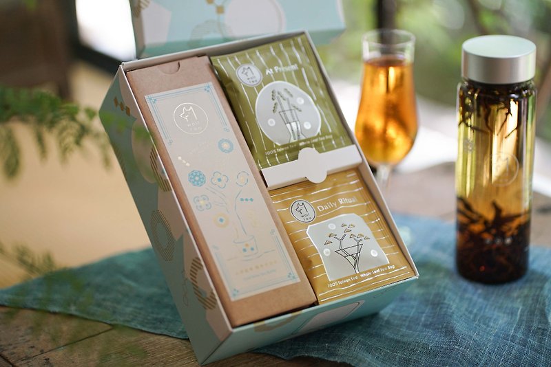 [Cold Brew Tea Gift Box] Cold Brew Kettle | Comprehensive Tea Bag Set - ชา - อาหารสด 