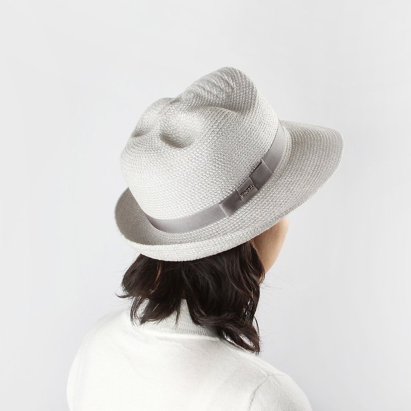 MASK hat 面具帽_骷髏/麻灰 - 帽子 - 其他材質 灰色