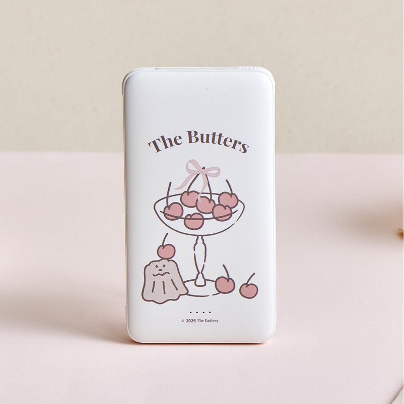 The Butters櫻桃可露露雙線快充10000mAh行動電源 - 行動電源/充電線 - 塑膠 多色
