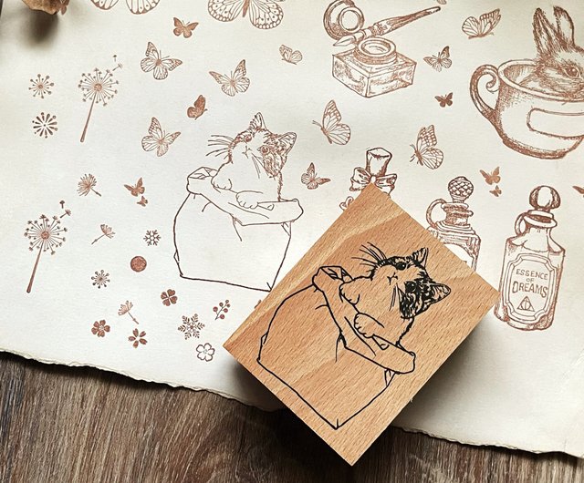 Animals Rubber Stamp Set