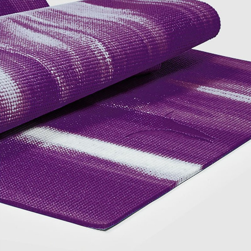 NAMASTE PER environmentally friendly yoga mats 5mm (psychedelic purple) A121-790-5- made in Taiwan - เสื่อโยคะ - พลาสติก สีม่วง