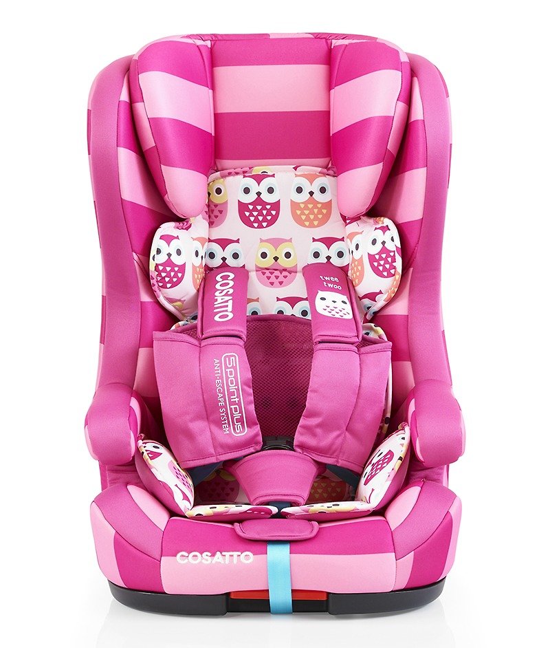 Cosatto Hubbub Group 123 Isofix Car Seat – Twee Twoo (5 point plus) - Other - Other Materials Pink