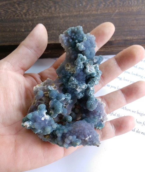 グレープクォーツ インドネシア産ブドウ型紫水晶 グレープ