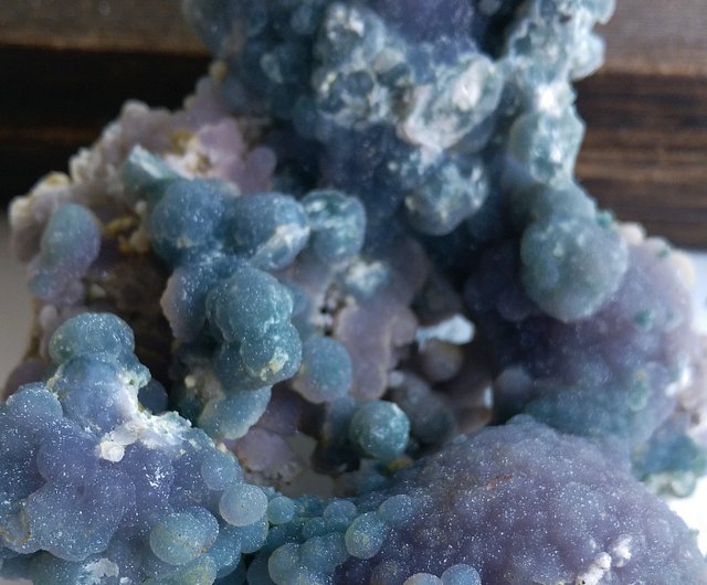 高品質　インドネシア産　グレープアゲート　台座付き　グレープ カルセドニー ① インドネシア産グレープアゲート7｜ファインミネラル