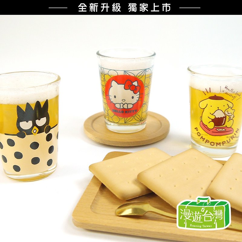 【Sanrio三麗鷗】HELLO KITTY/布丁狗/酷企鵝 熱炒杯 啤酒杯 台灣 - 酒杯/酒器 - 玻璃 