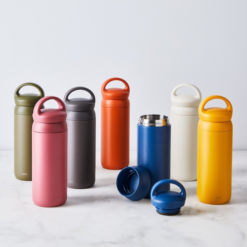 【團購/免運】日本KINTO 提式輕巧保溫瓶500ml-5入組 - 水瓶/水壺 - 不鏽鋼 多色