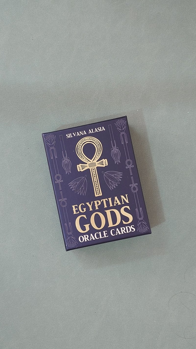 Egyptian Gods Oracle Cards - Board Games & Toys - Paper 