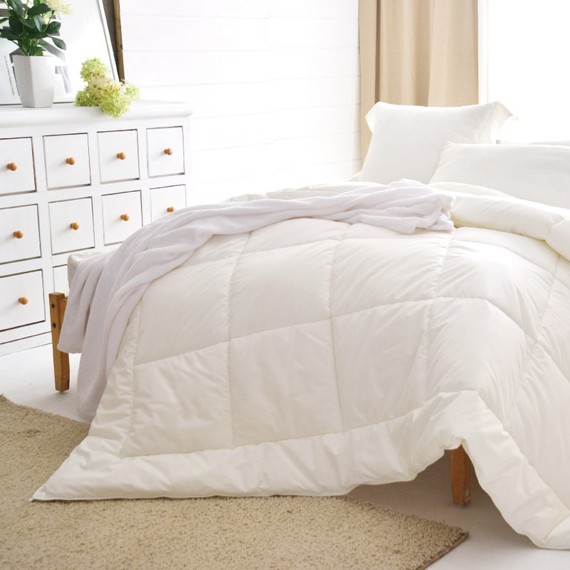 Caliphil bedding Japanese technology duvet/feather quilt/washable/various sizes - Blankets & Throws - Other Materials White