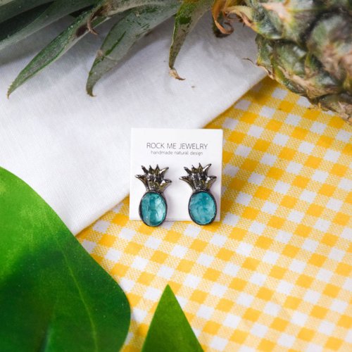 M’s Casa。パイナップルクッキーピアス M's Casa様専用。パイナップルクッキーピアス （MDS BtoB