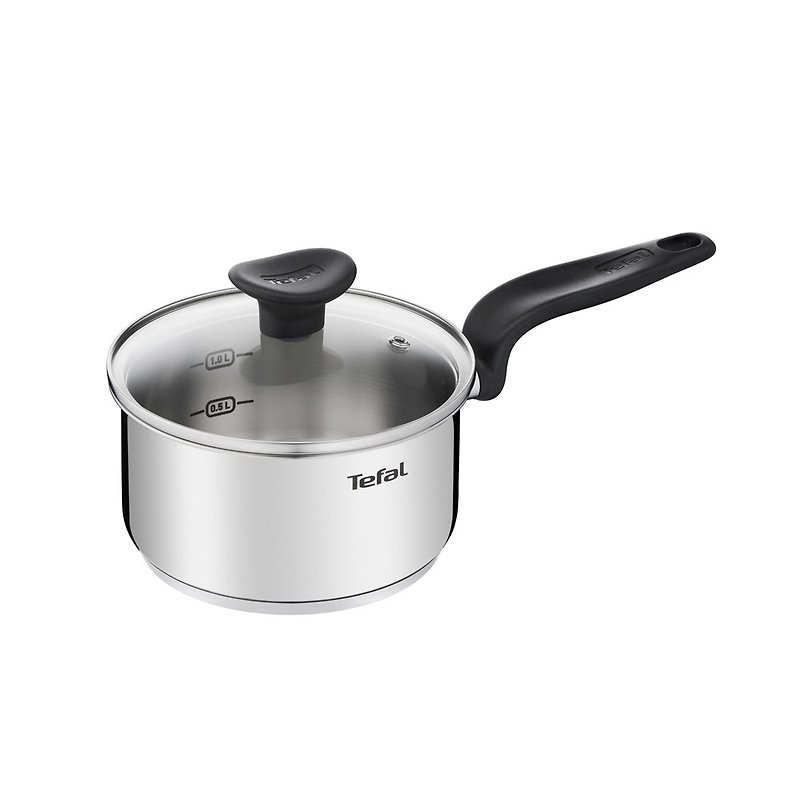 Tefal France Tefal preferred Stainless Steel series 16CM/20CM single handle soup pot (covered) - Pots & Pans - Other Materials Silver