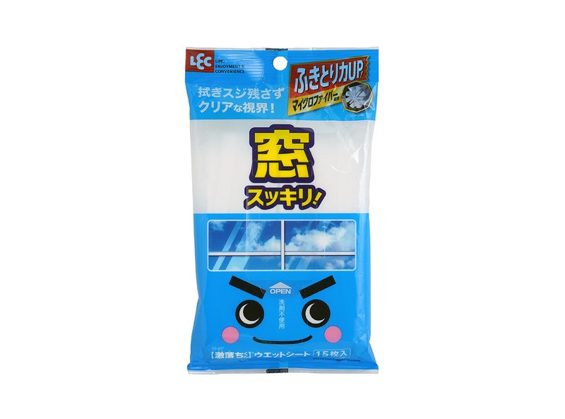 【激落君】日製玻璃窗用擦拭巾15枚入 - 其他 - 其他材質 