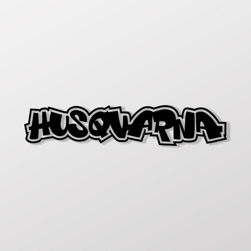 HUSQVARNA/HHP/車貼、貼紙 SunBrother孫氏兄弟 - 貼紙 - 防水材質 