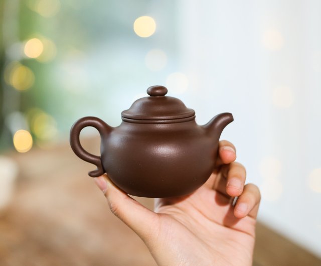 インドの陶器 Yixing Zisha Hulianzi No. 1 Factory Old Purple Clay 200cc 9