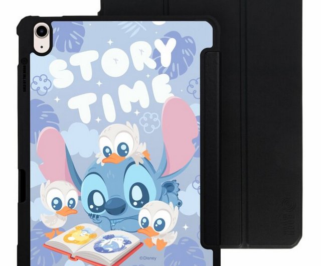 Disney スティッチ iPadケース iPad入れ 海外 Disney Stitch iPad Air/Pro 2024mini7 取り外し可能落下防止