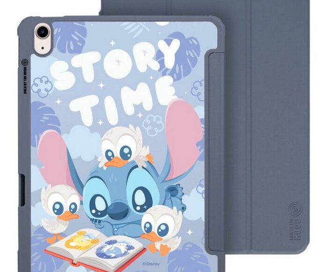 Disney Stitch iPad Air/Pro 2024mini7 取り外し可能落下防止