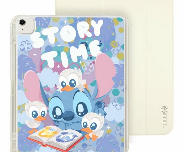 Disney Stitch iPad Air/Pro 2024mini7 取り外し可能落下防止